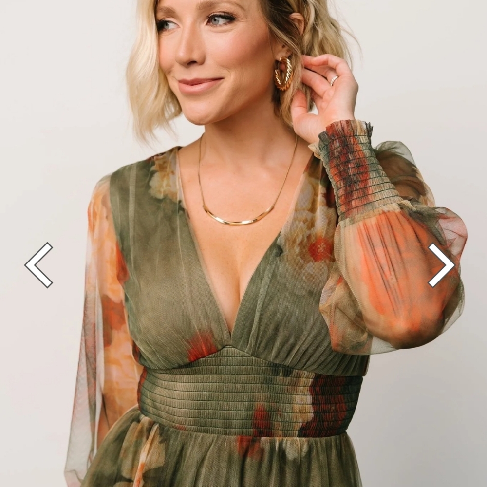 Baltic Born tulle maxi dress